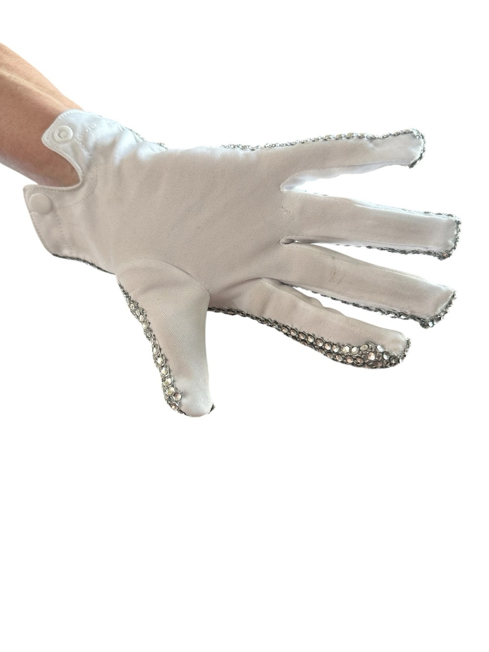 Stunning Rhinestone Crystal Sparkle Glove - Perfect Statement Accessory - Picture 4 of 4